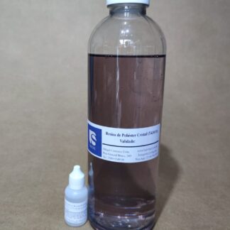 Resina Poliéster Cristal 1kg