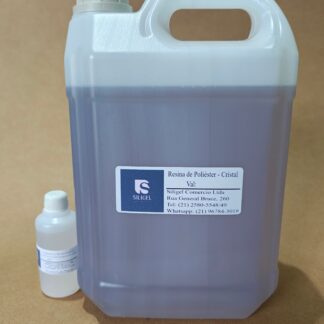Resina Poliéster Cristal 5Kg