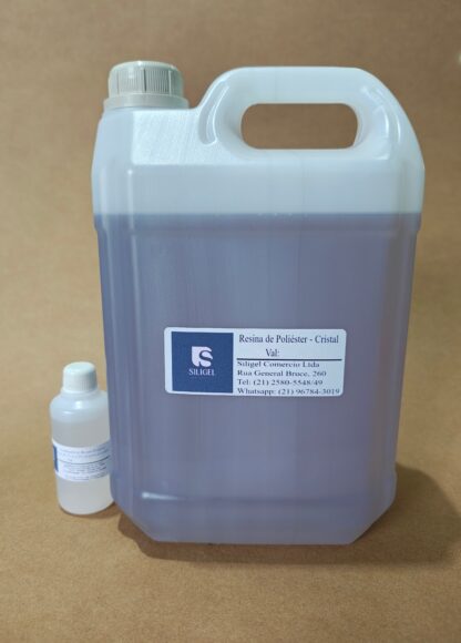 Resina Poliéster Cristal 5Kg