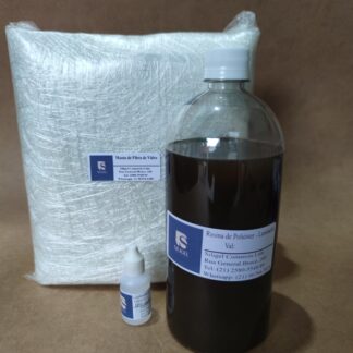 Kit Reparo Fibra de Vidro para 1m²
